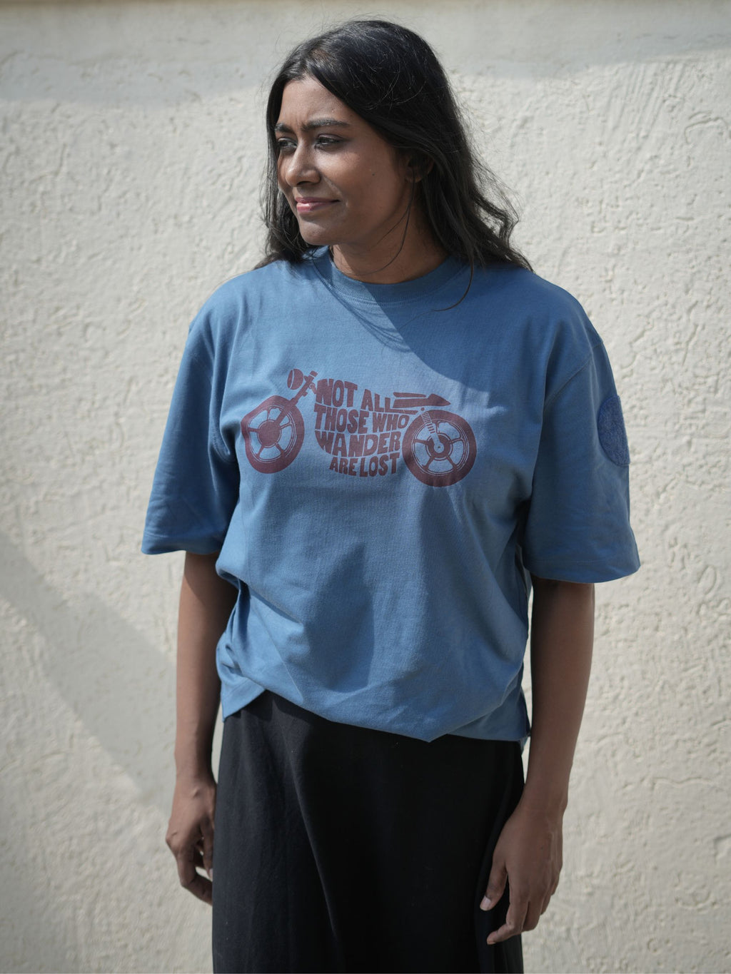 All Those Who Wander Are Not Lost - Women - Blue