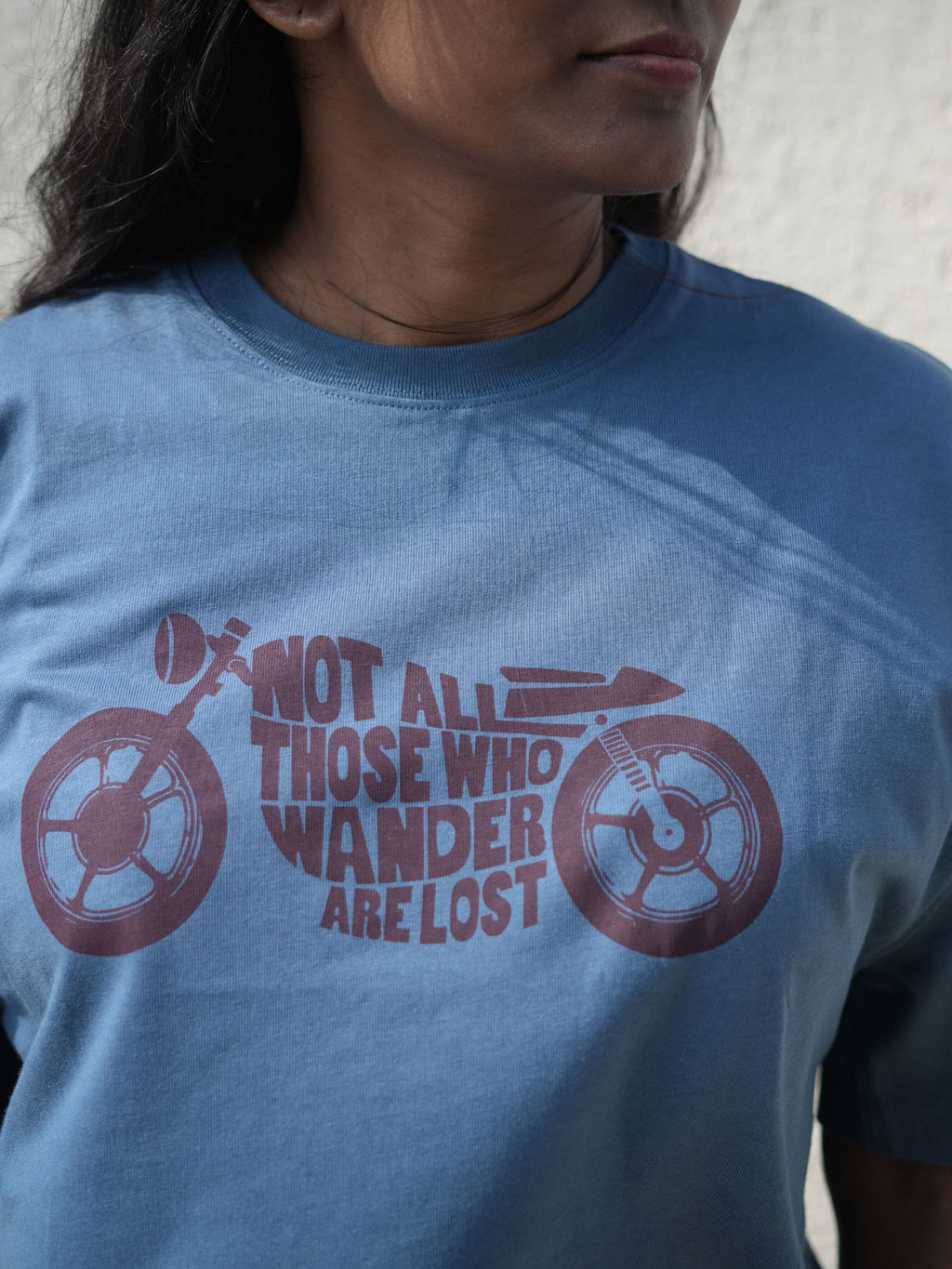 All Those Who Wander Are Not Lost - Women - Blue