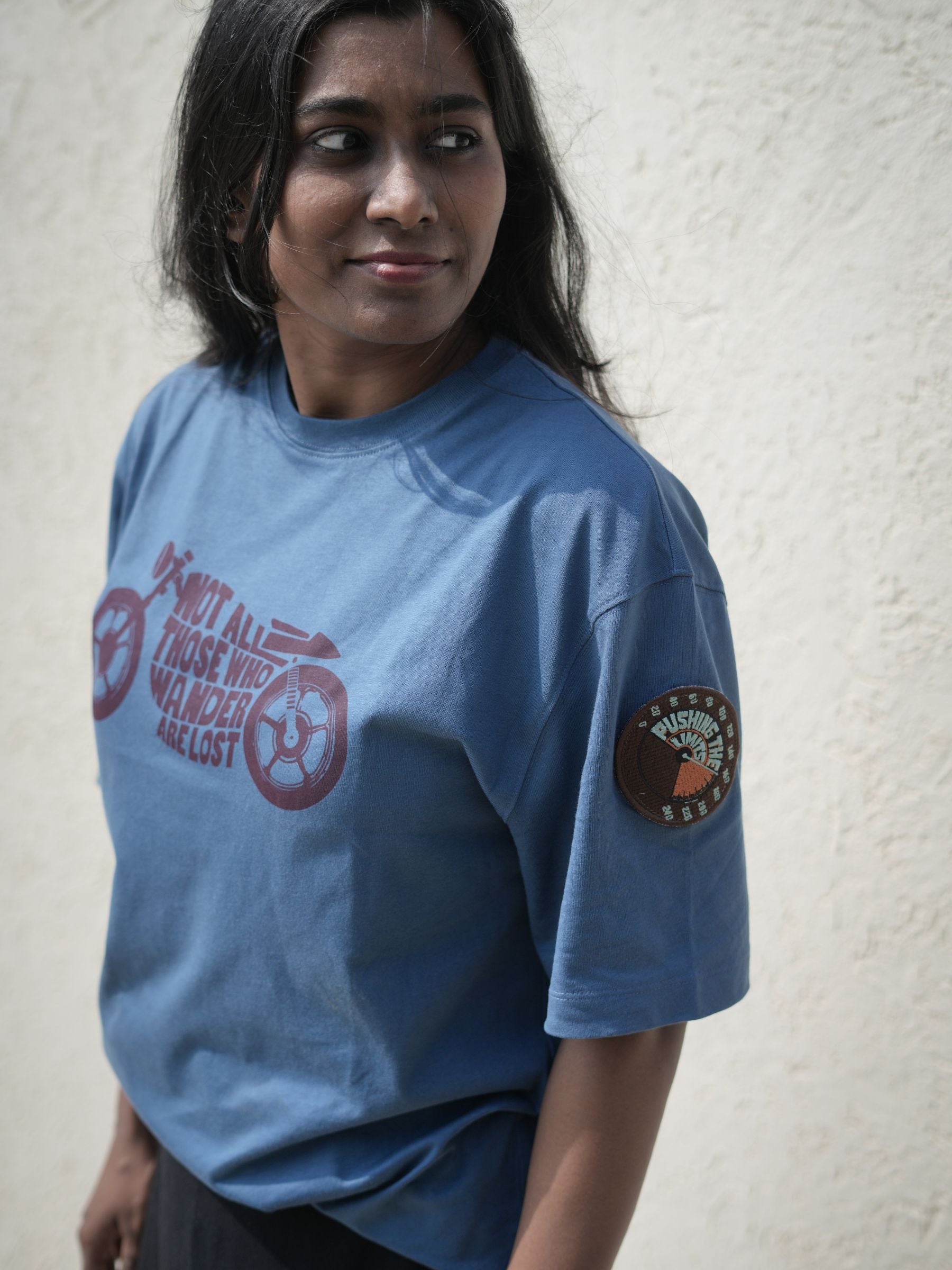 All Those Who Wander Are Not Lost - Women - Blue