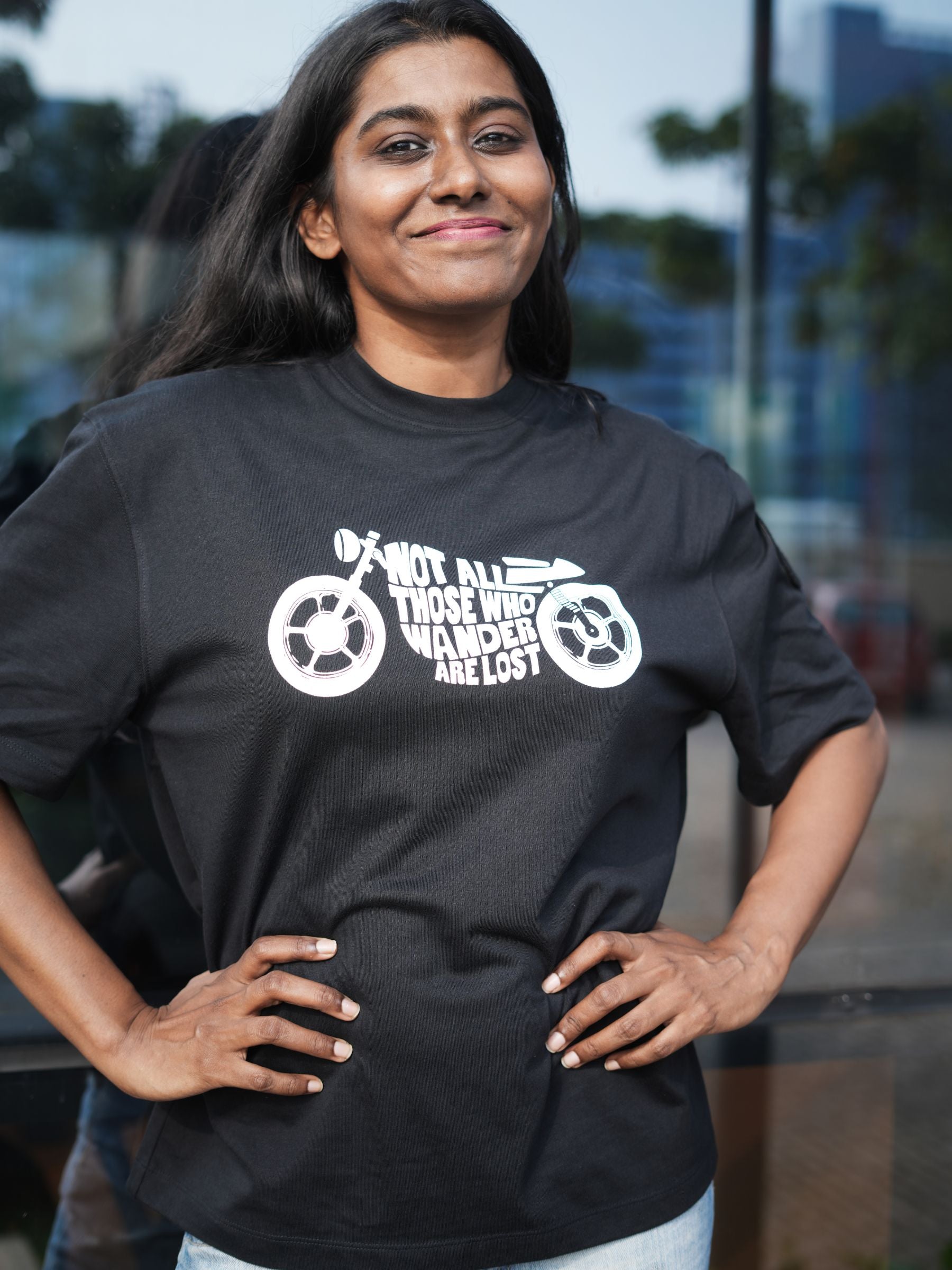 All Those Who Wander Are Not Lost - Women - Black