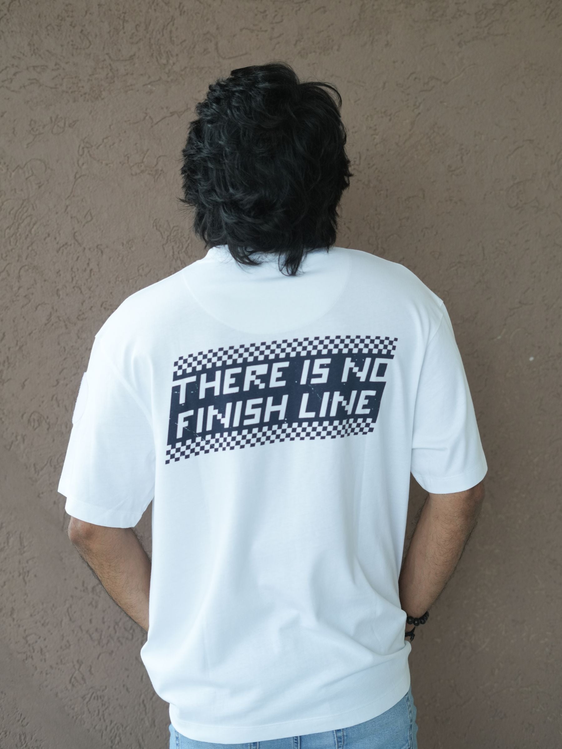 There is No Finish Line - Men - White