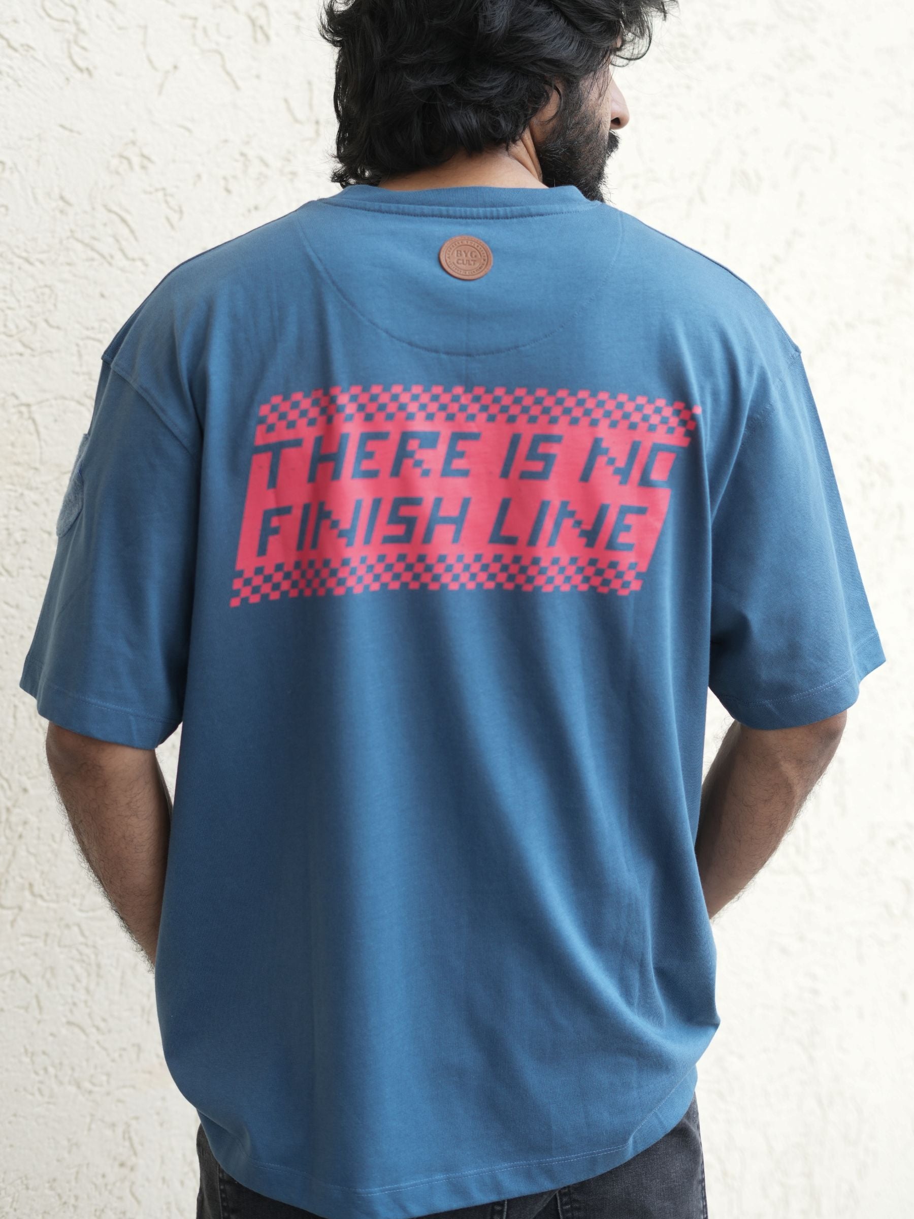 There is No Finish Line - Men - Blue