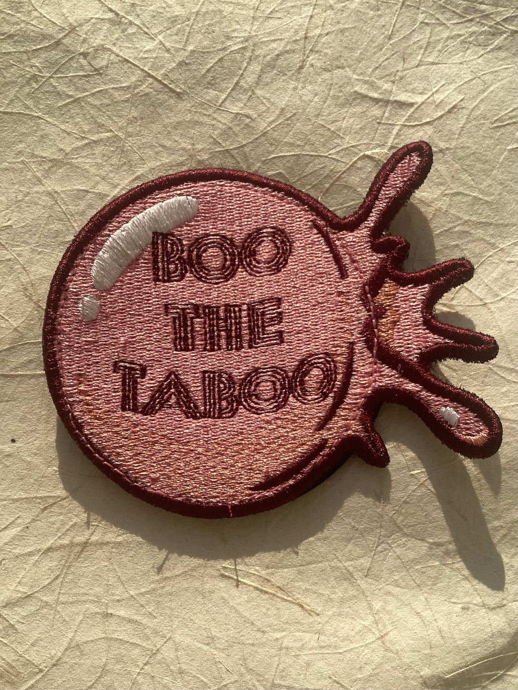 Boo the taboo