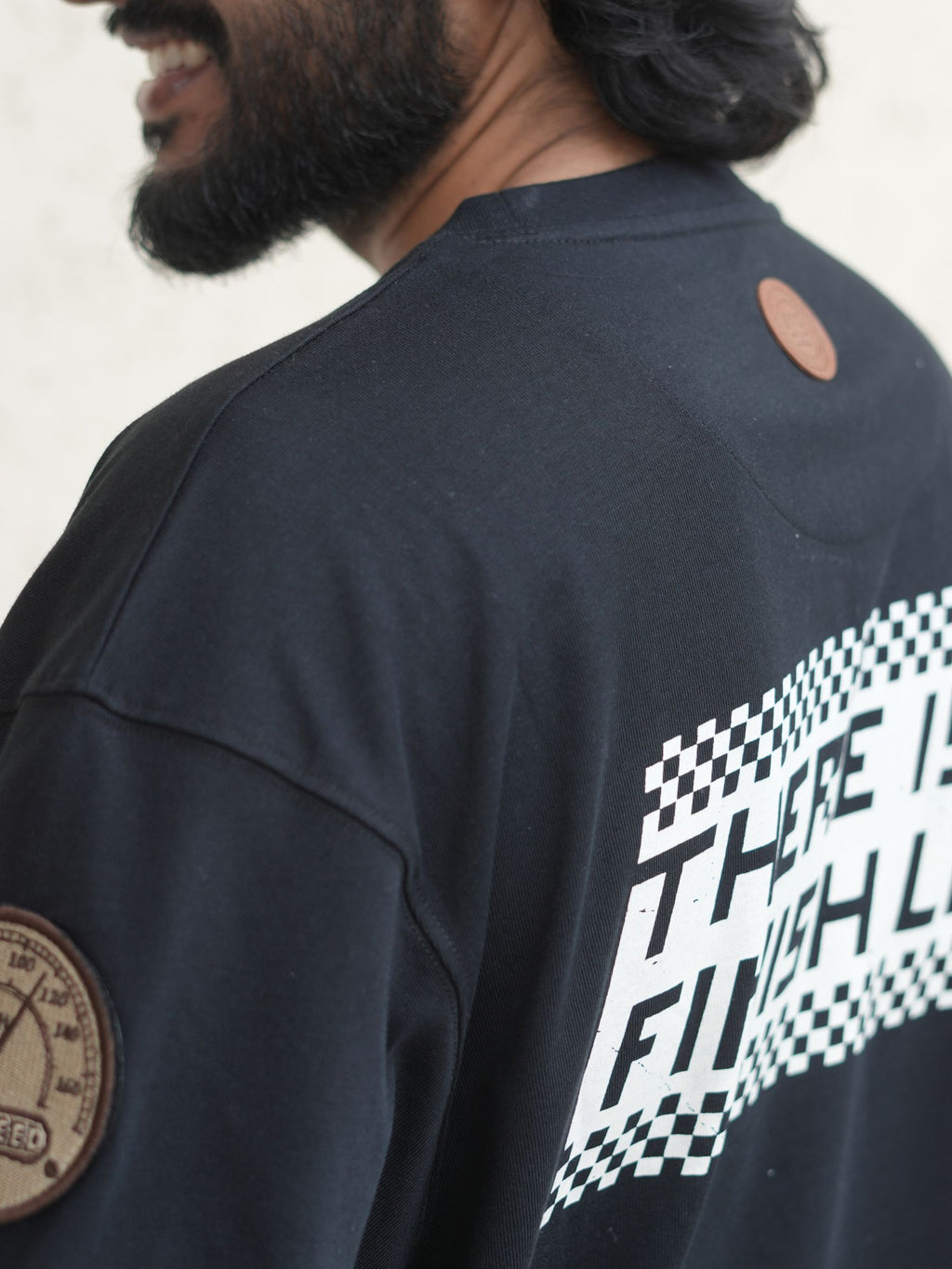 There is No Finish Line - Men - Black