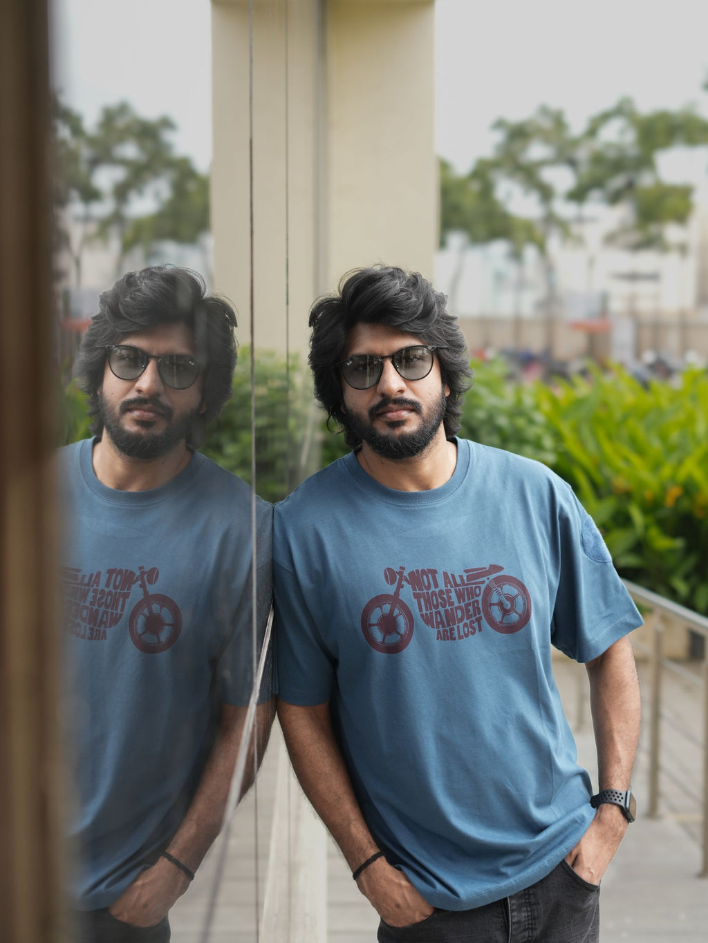 All Those Who Wander Are Not Lost - Men - Blue