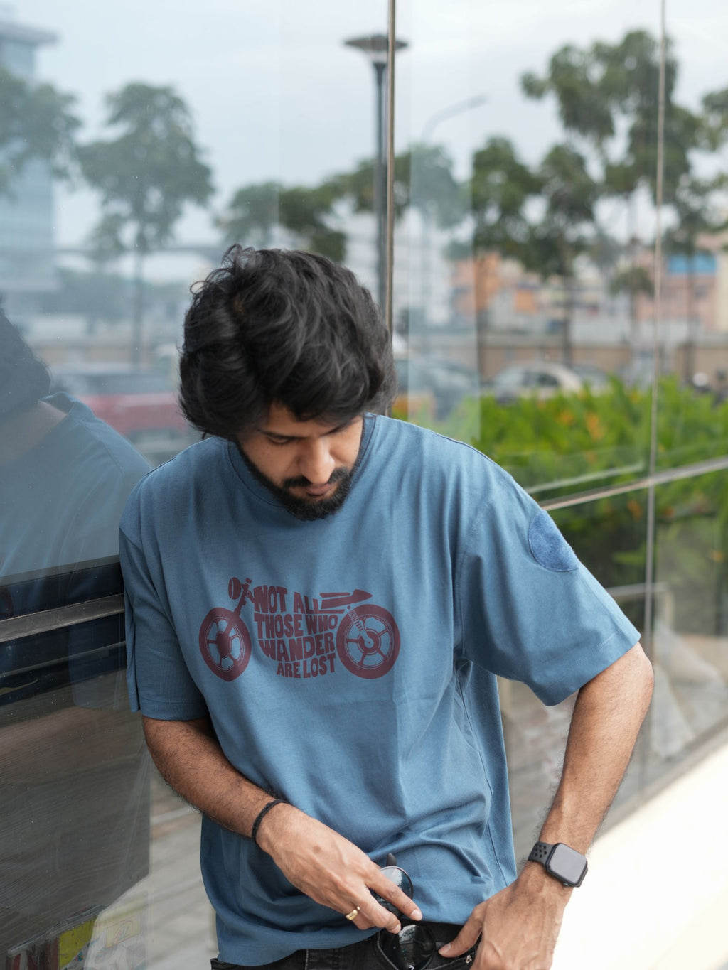 All Those Who Wander Are Not Lost - Men - Blue