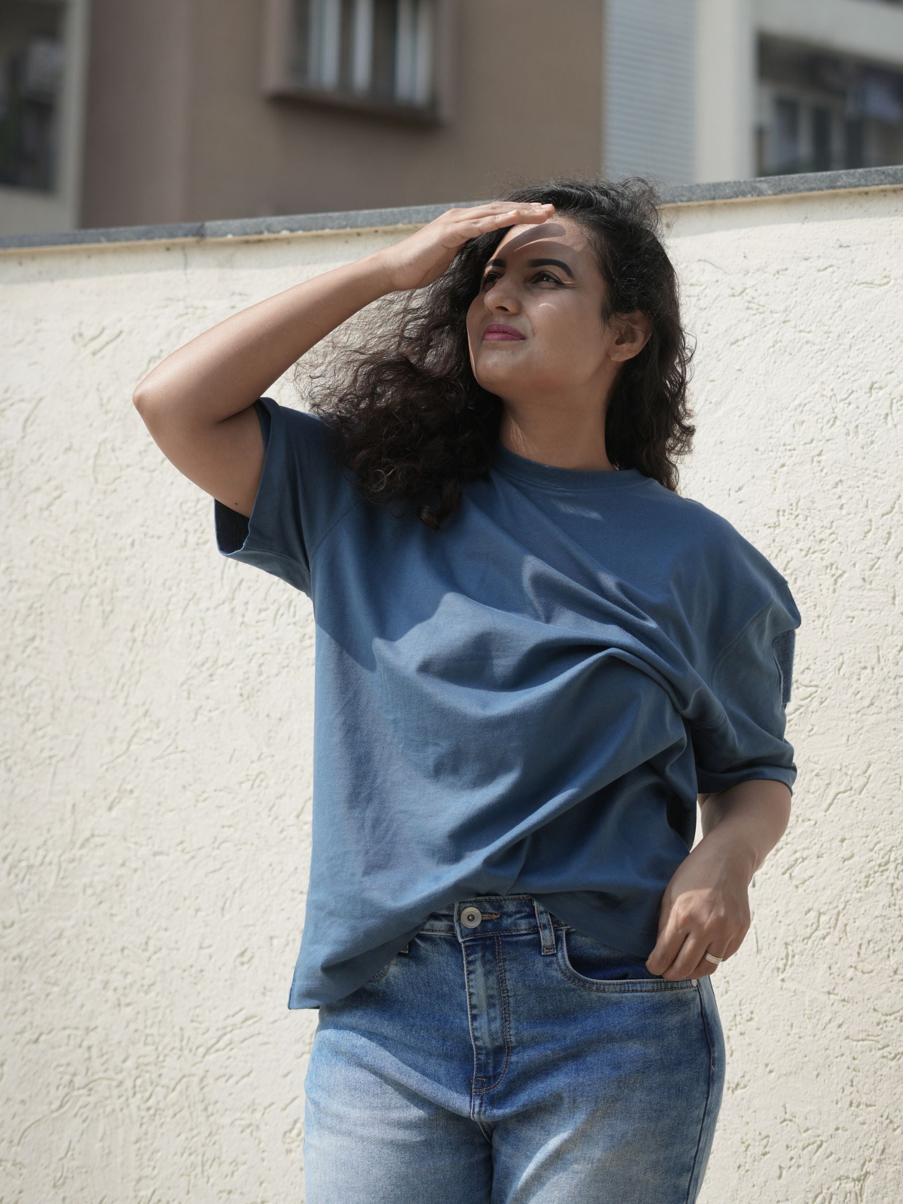 Blue - MulTee - Relaxed Fit for Women